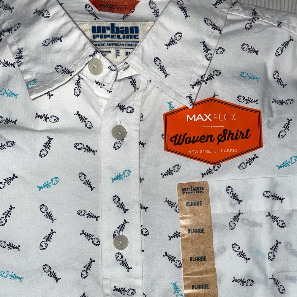 Urban Pipeline short sleeve button down